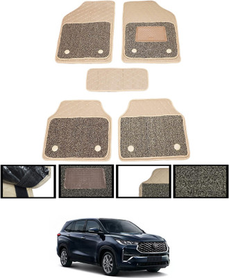 MATIES Leatherite 7D Mat For  Toyota Universal For Car(Beige)