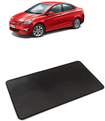 Arnejaa Rubber Standard Mat For  Hyundai Verna Transform(Black)