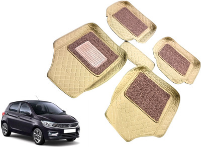 AUTO PEARL Leatherite 7D Mat For  Tata Tiago(Beige)