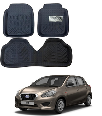 ROSHNEER ENTERPRISES PVC 3D Mat For  Datsun Go(Black)