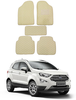 MATIES Leatherite Standard Mat For  Ecosport(Beige)
