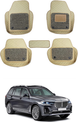 RKPSP Leatherite 7D Mat For  BMW Universal For Car(Beige)