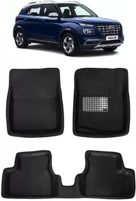 Frap PVC 5D Mat For  Hyundai Venue(Black)
