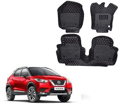 Autorepute Leather 7D Mat For  Nissan KICKS(Black)