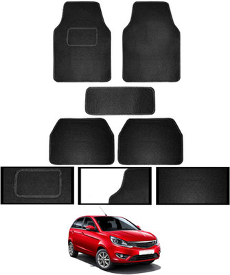 MSNP Fabric Standard Mat For  Tata Bolt(Black)