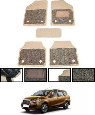 MATIES Leatherite 7D Mat For  Datsun Universal For Car(Beige)