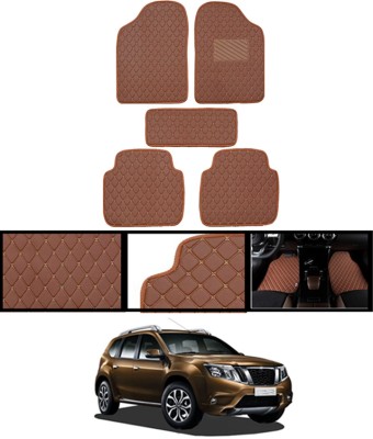 MSNP Leatherite Standard Mat For  Nissan Terrano(Brown)