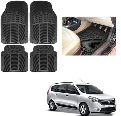 ROSHNEER ENTERPRISES Rubber Standard Mat For  Renault Lodgy(Black)