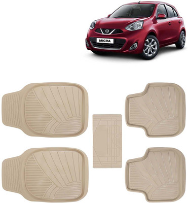 Kingsway PVC Tray Mat For  Nissan Micra(Beige)