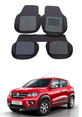 KUNTAIL ENTERPRISES Leatherite 7D Mat For  Renault Kwid(Black)