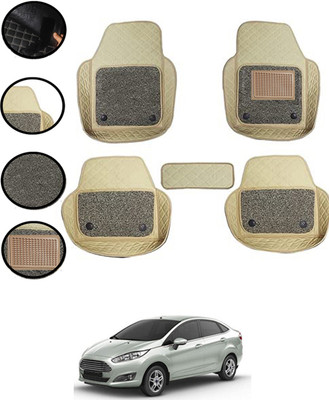 monolive Leatherite Tray Mat For  Ford Fiesta(Beige)