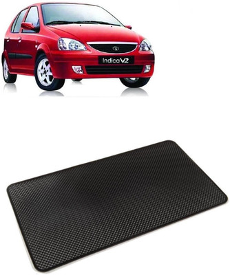 ARNEJA Rubber Standard Mat For  Tata Indica V2(Black)