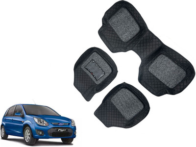 AUTO PEARL Leatherite 7D Mat For  Ford Figo(Black)