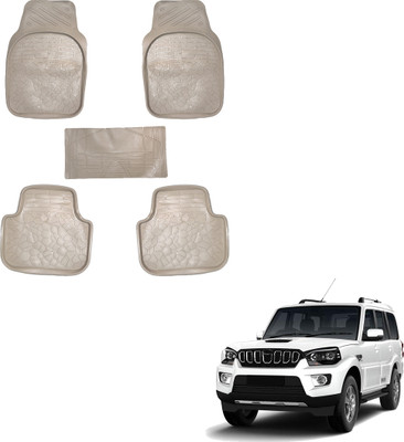 SS FOR YOUR SMART NEEDS Vinyl Standard Mat For  Mahindra Scorpio(Beige)