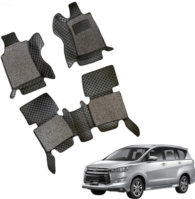 Mecarnic Leatherite 7D Mat For  Toyota Innova Crysta(Black)