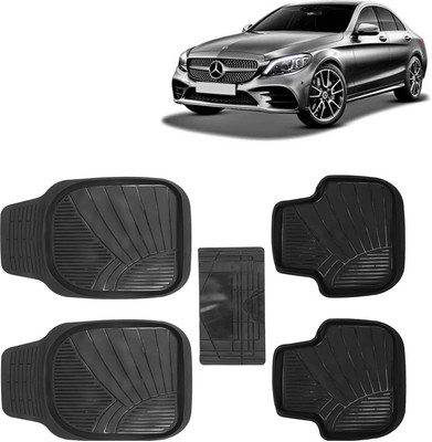 Kingsway PVC Tray Mat For  Mercedes Benz C-Class(Black)