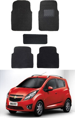Autoxygen PVC Standard Mat For  Chevrolet Beat(Black)