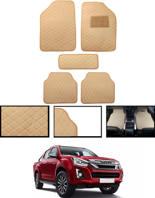 AYW Leatherite Standard Mat For  Toyota Universal For Car(Beige)