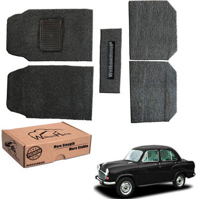 WolkomHome PVC Standard Mat For  Universal For Car(Black)