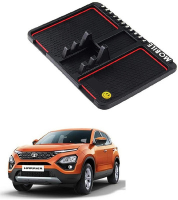 GS Grow n Shine Rubber Standard Mat For  Tata Harrier(Black)