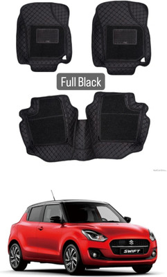 onefit enterprises Leatherite 7D Mat For  Maruti Suzuki New Swift(Black)