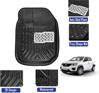 MATIES Plastic 3D Mat For  Kwid(Black)