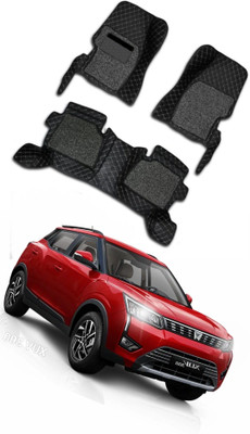 VIAZ VENTURES Leatherite 7D Mat For  Mahindra XUV 300(Black)