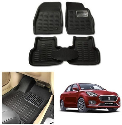 After cars PVC 3D Mat For  Maruti Suzuki Swift Dzire(Black)