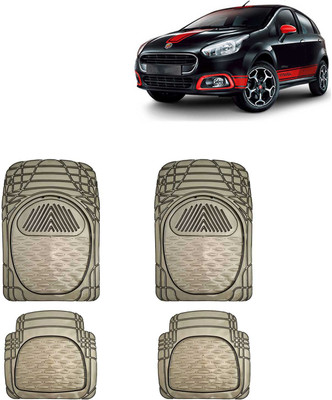 Kingsway PVC Standard Mat For  Fiat Abarth Punto(Brown)