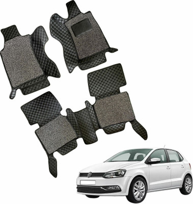 TOFIT ENTERPRISE Leatherite 7D Mat For  Volkswagen Polo(Black)