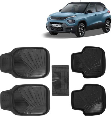 Kingsway PVC Tray Mat For  Tata Punch(Black)