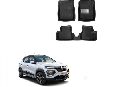 Autorepute Leather 5D Mat For  Renault Kwid(Black)