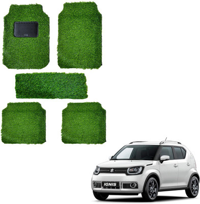 Oshotto Rubber Standard Mat For  Maruti Suzuki Ignis(Green)