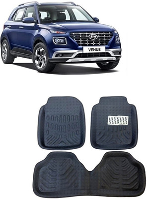 arneja trading company Polyutherine 3D Mat For  Hyundai Venue(Black)