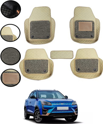 AYW Leatherite 7D Mat For  Mahindra Universal For Car(Beige)
