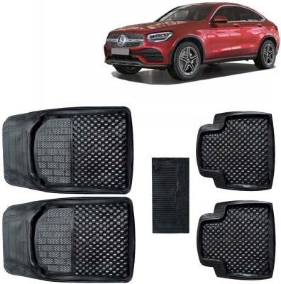 Kingsway PVC Tray Mat For  Mercedes Benz GLC Coupe 300d 4MATIC(Black)