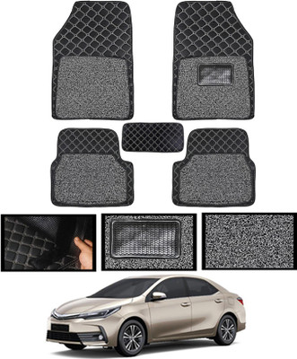 monolive Leatherite Standard Mat For  Toyota Altis(Black)