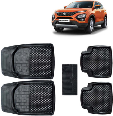 Kingsway PVC Tray Mat For  Tata Harrier(Black)