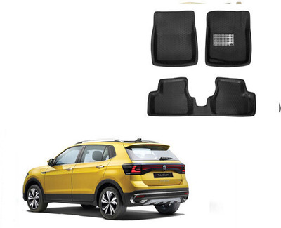 Autorepute Leather 5D Mat For  Volkswagen Taigun(Black)