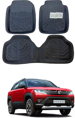 arneja trading company Polyutherine 3D Mat For  Maruti Suzuki New Brezza(Black)