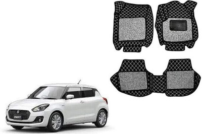 Autorepute Leather 7D Mat For  Maruti Suzuki Swift(Black)