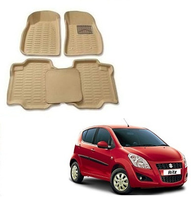 SLSHILPA Plastic 3D Mat For  Maruti Suzuki Ritz(Beige)