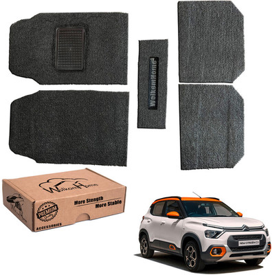 WolkomHome PVC Standard Mat For  Universal For Car(Black)