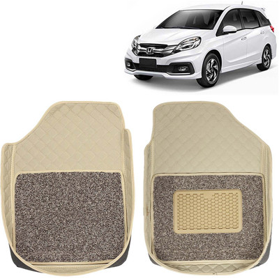Kingsway Leatherite 7D Mat For  Honda Mobilio(Beige)