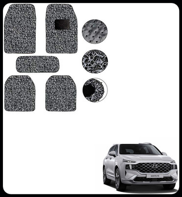 SEMAPHORE Rubber Standard Mat For  Hyundai SantaFe(Grey, Black)