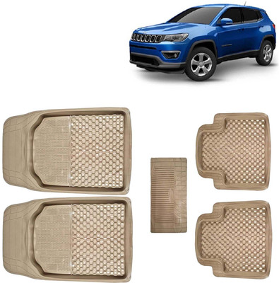 Kingsway PVC Tray Mat For  Jeep Compass(Beige)