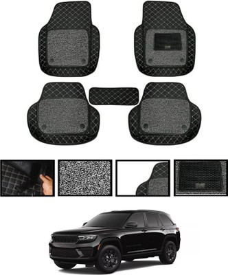 zplus Leatherite 7D Mat For  Jeep Grand Cherokee(Black)