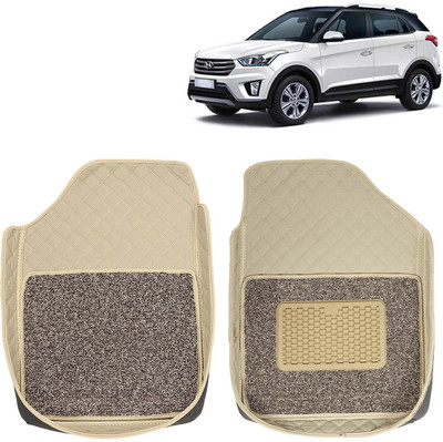 Kingsway Leatherite 7D Mat For  Hyundai Creta(Beige)