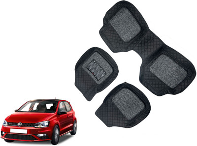 AUTO PEARL Leatherite 7D Mat For  Volkswagen Polo GT(Black)