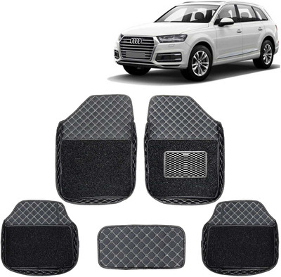 Kingsway Leatherite 7D Mat For  Audi Q7(Black)